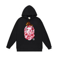 BAPE Baby Milo Pink Camo APE Head Pullover Hoodie