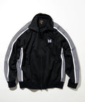Needles Style Embroidered Butterfly Track Jacket - Black/White